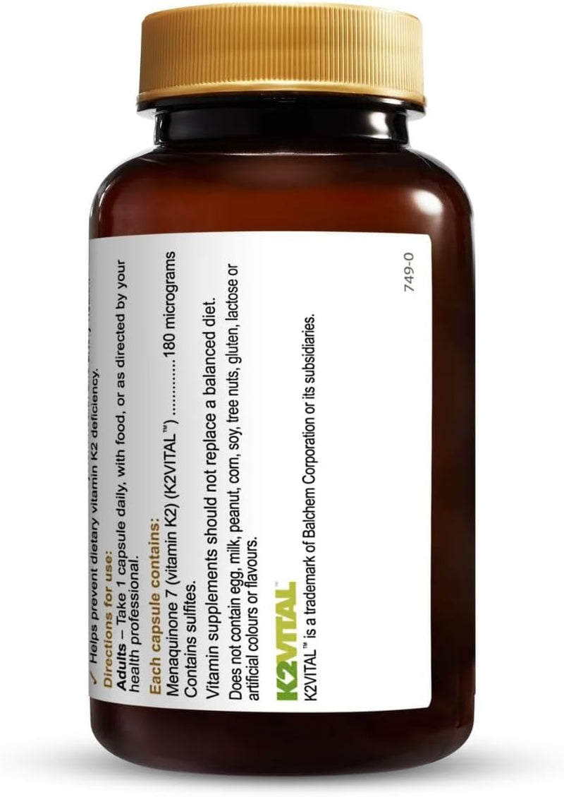 Vitamin K2 180 MAX 60 Capsules