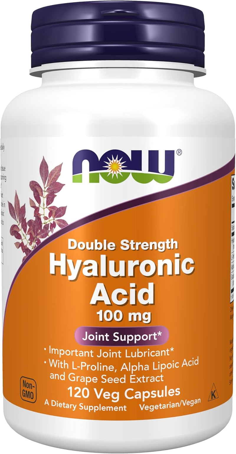 Hyaluronic Acid 100Mg,120 Veg Capsules
