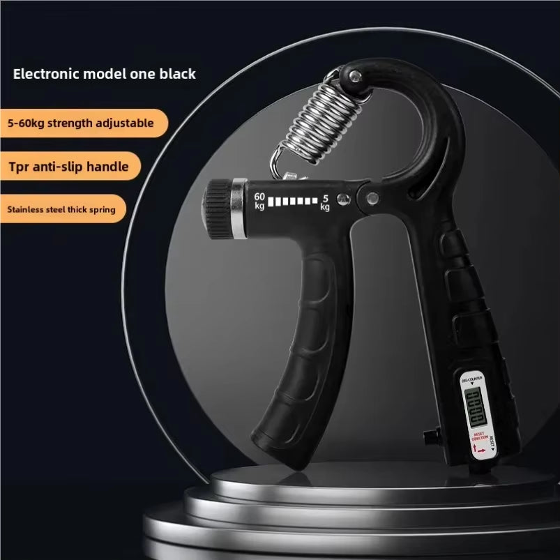 Adjustable Electronic Counting Gripper 10-100Kg Universal Muscle Sports Fitness Hand Power Device for Men and Women