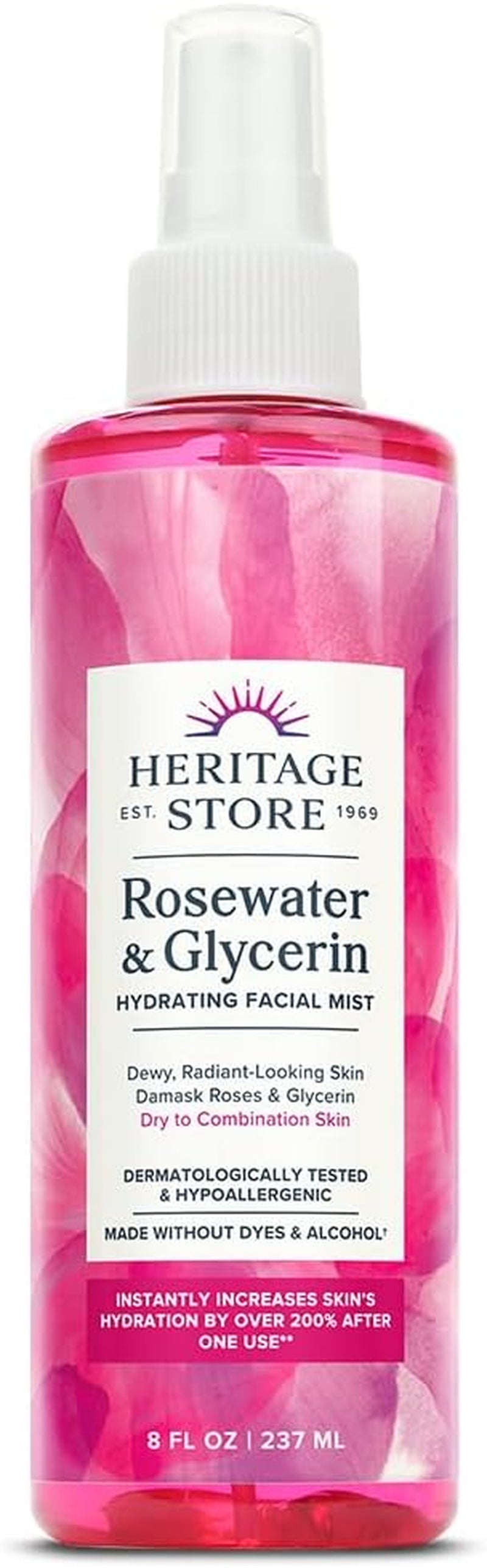 Rosewater & Glycerin, 8 Ounce