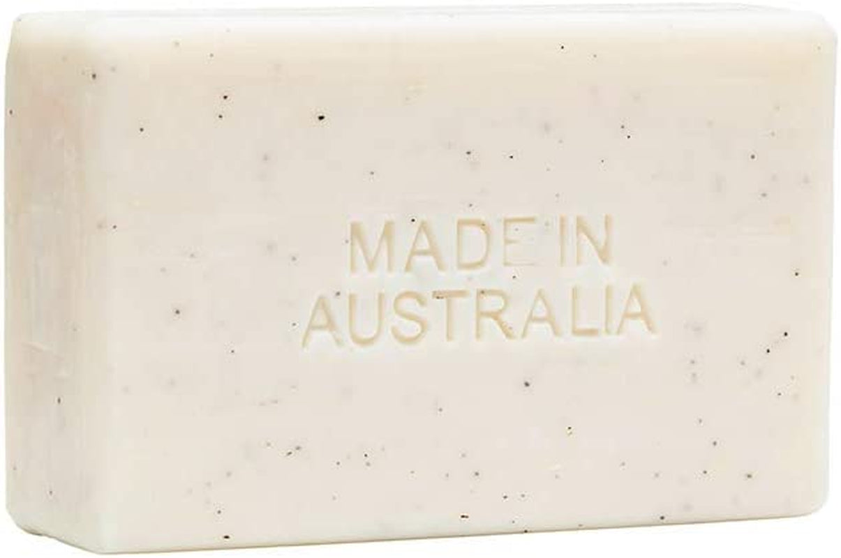 Australia Wellness Exfoliating Body Bar 200G - Face and Body Exfoliating Bar, Skin Softening Body Scrub - Made in Australia