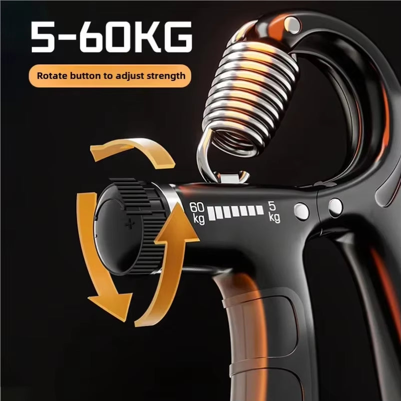 Adjustable Electronic Counting Gripper 10-100Kg Universal Muscle Sports Fitness Hand Power Device for Men and Women