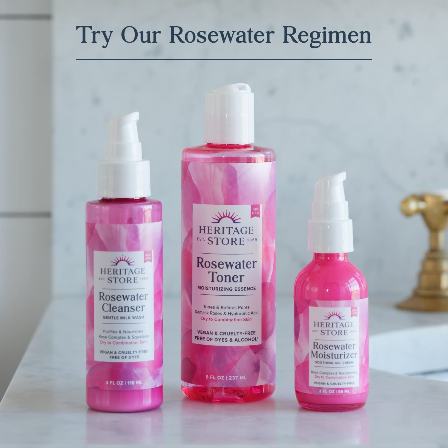 Rosewater & Glycerin, 8 Ounce